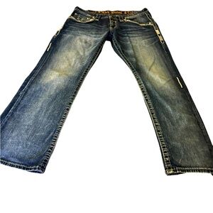 Men’s Rock Revival Jeans Hardly worn.   “Orson” Super nice